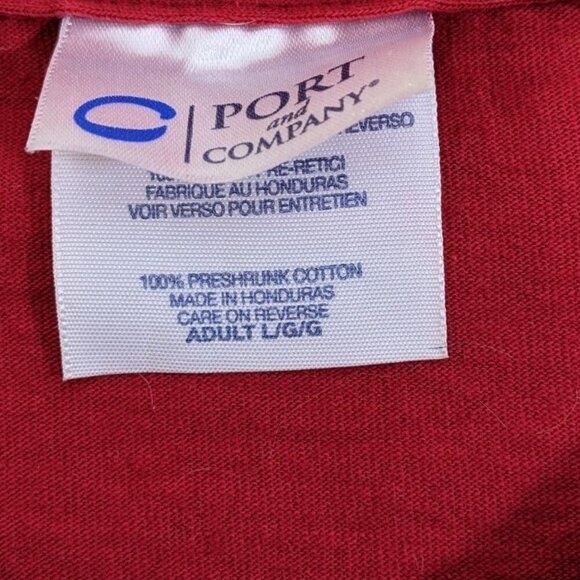 Brad Paisley Tour T Shirt Adult Large 2014 Country Nation Tour Red Concert Tee - Picture 5 of 6